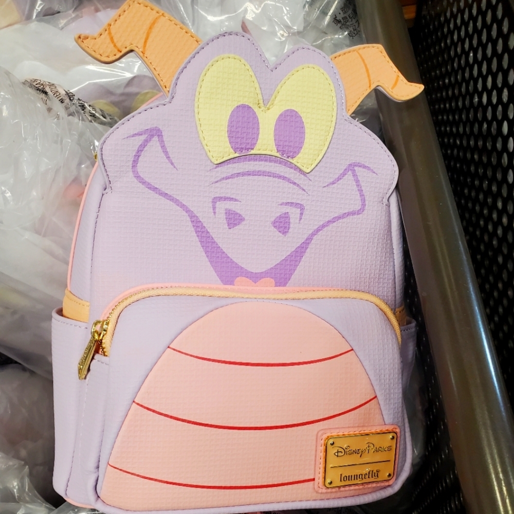 NWT! Disney Parks Loungefly Pastel FIGMENT Backpack💜
